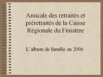 Amicale des Retraités du Crédit Agricole du Finistère (29)