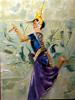 Danseuse, Huile sur toile