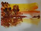 Feu sur le lac