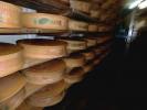 Les meules de fromage de beaufort