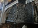 Détail de la chaire de l'église de Beaufort