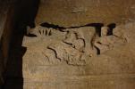 Saint-Emilion - Eglise monolithe, sculptures
